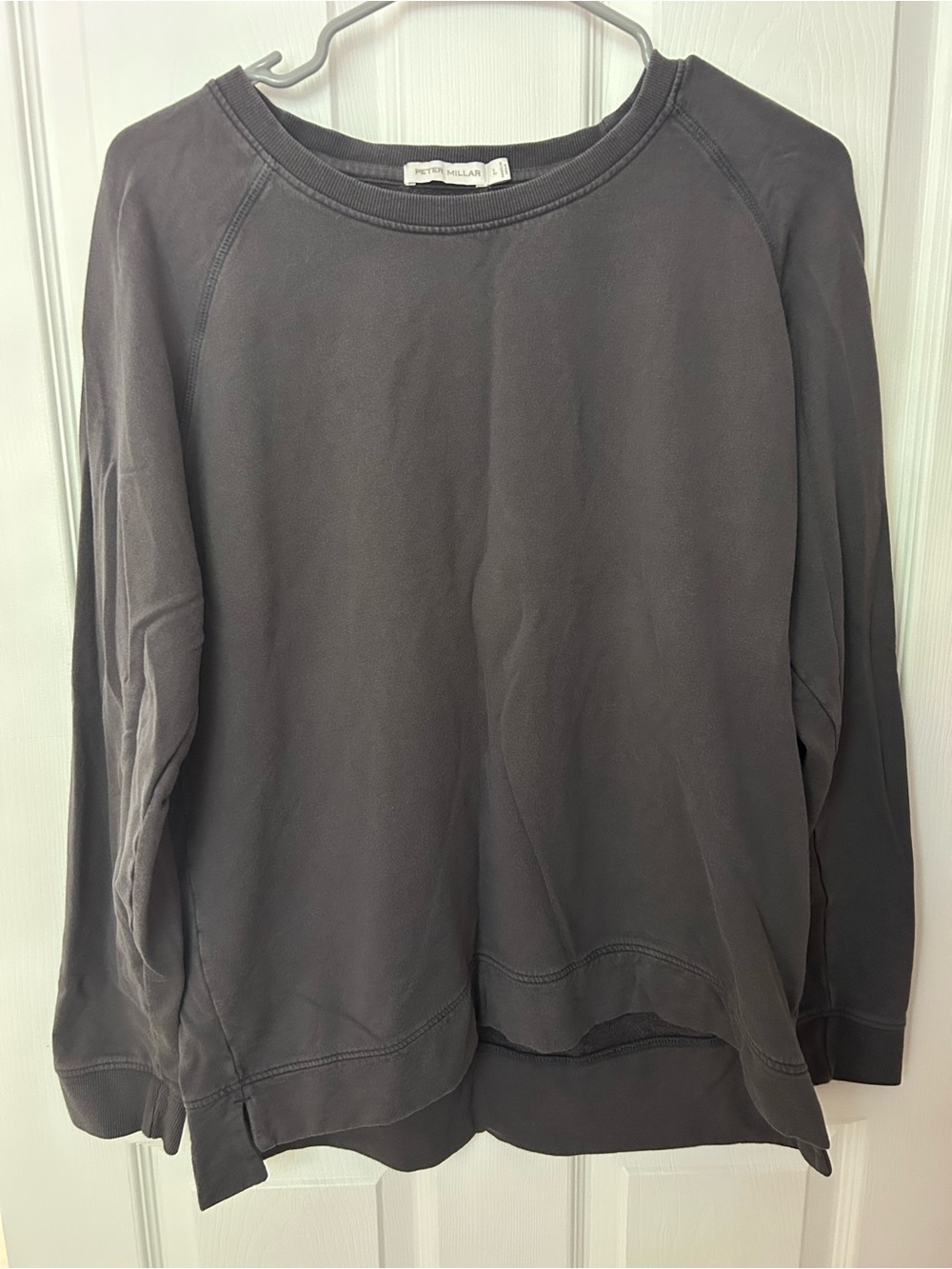 Peter Millar Dark Gray Crewneck Sweatshirt Womens sz L